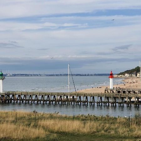 Le Cocooning-Studio Deauville Marina Avec Terrasse Vue Mer Et Plage Екстер'єр фото